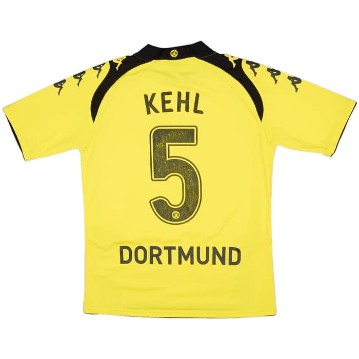 2009-10 Borussia Dortmund Home Shirt Kehl #5 - 6/10 - (M)