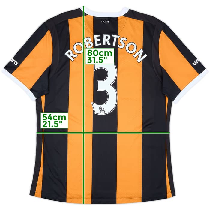 2016-17 Hull City Home Shirt Robertson #3 - 9/10 - (XL)