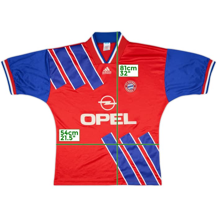 1993-95 Bayern Munich Home Shirt - 5/10 - (L)