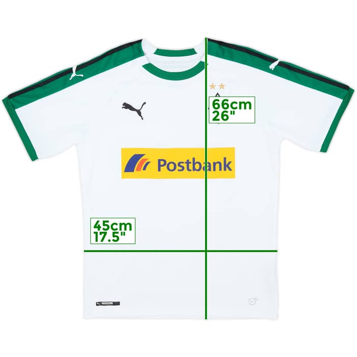 2018-19 Borussia Monchengladbach Home Shirt - 8/10 - (S)