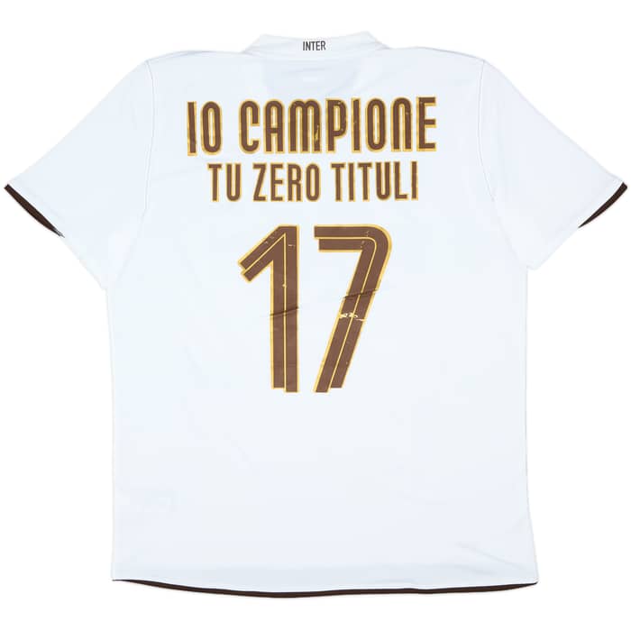 2008-09 Inter Milan 'Campione' Away Shirt - 6/10 - (XL)