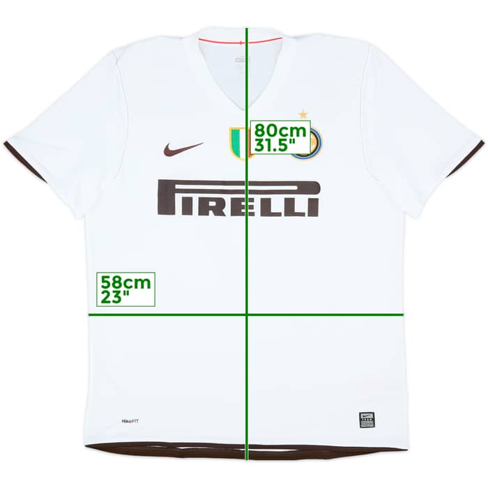 2008-09 Inter Milan 'Campione' Away Shirt - 6/10 - (XL)