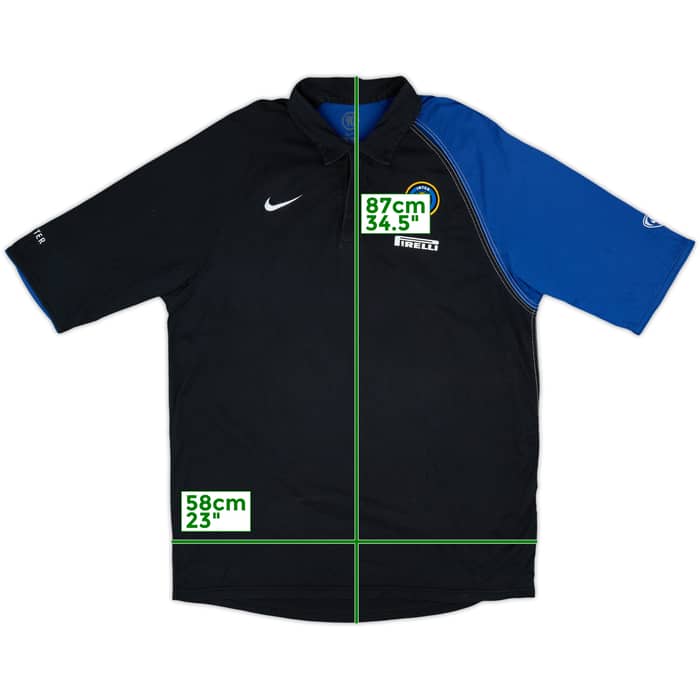 2004-05 Inter Milan Nike Polo Shirt - 5/10 - (XL)