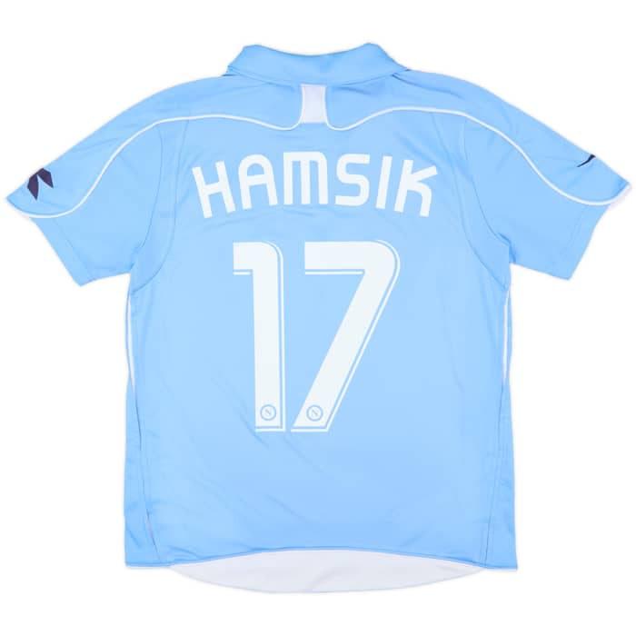 2008-09 Napoli Home Shirt Hamsik #17 - 6/10 - (M)