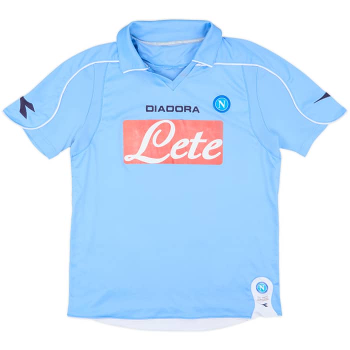 2008-09 Napoli Home Shirt Hamsik #17 - 6/10 - (M)