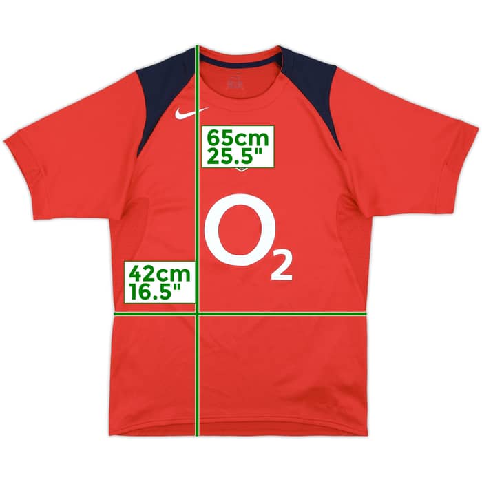 2005-06 Arsenal Nike Training Shirt - 7/10 - (S)