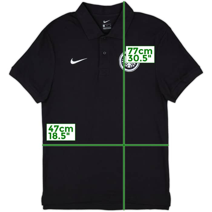 2017-18 Eintracht Frankfurt Nike Polo Shirt - 8/10 - (M)
