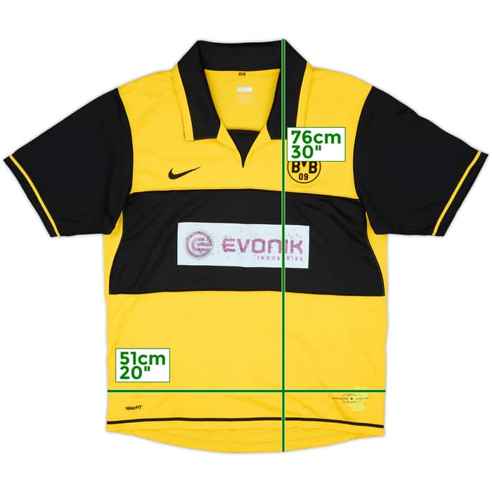 2007-08 Borussia Dortmund Home Shirt - 7/10 - (M)