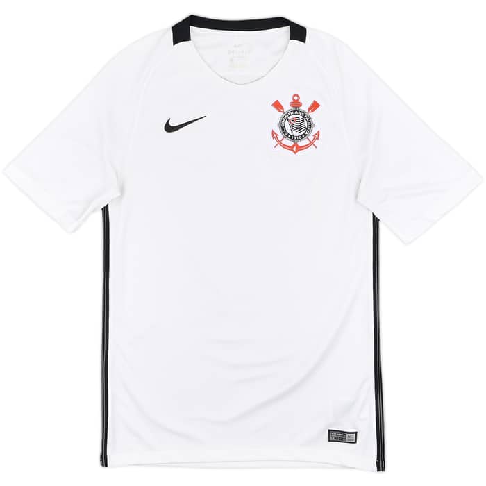 2016 Corinthians Home Shirt - 7/10 - (S)