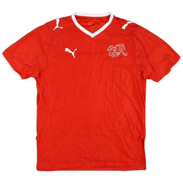 2008-10 Switzerland Home Shirt - 8/10 - (M)
