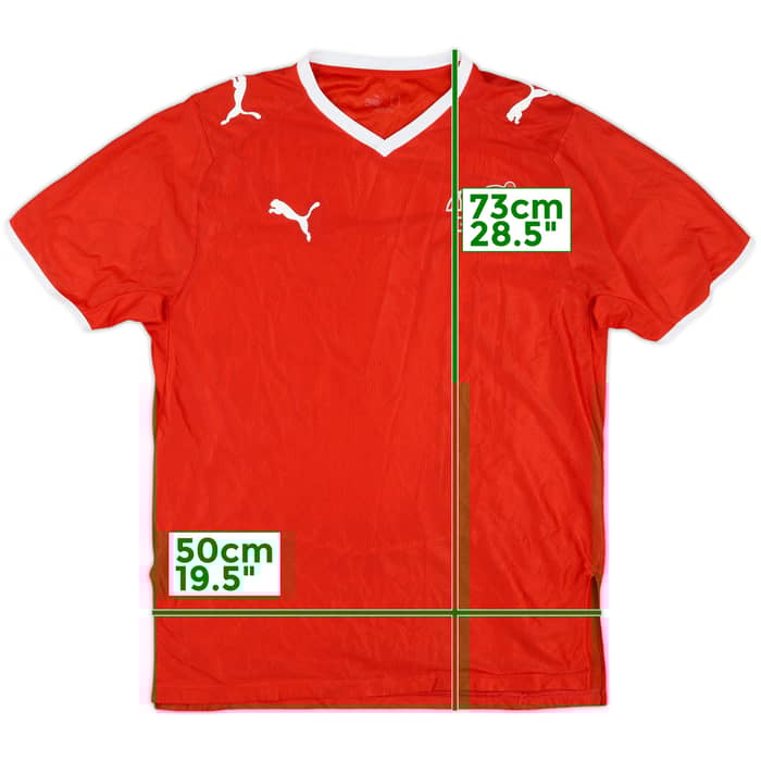 2008-10 Switzerland Home Shirt - 8/10 - (M)