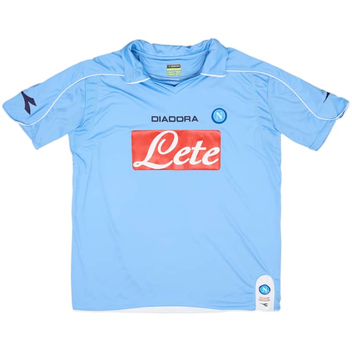 2008-09 Napoli Home Shirt Hamsik #17 - 6/10 - (S)