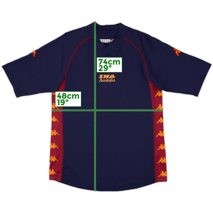 2001-02 Roma Kappa Training Shirt - 4/10 - (L)