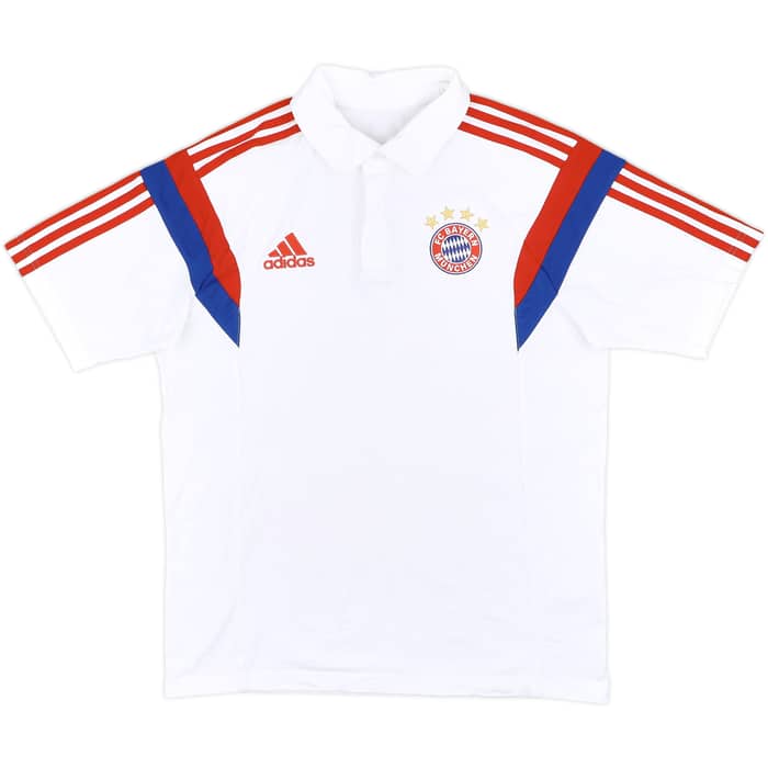 2014-15 Bayern Munich adidas Polo Shirt - 9/10 - (M)