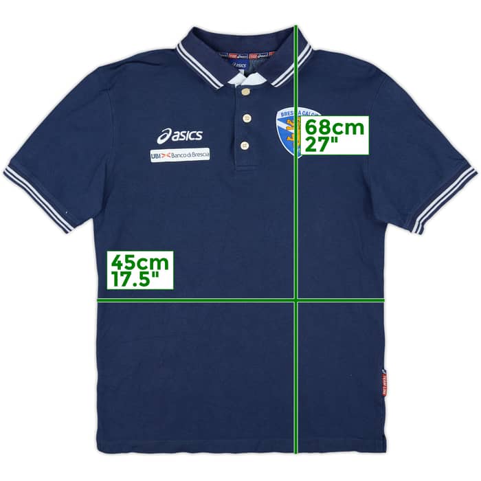 2006-07 Brescia Asics Polo Shirt - 8/10 - (M)