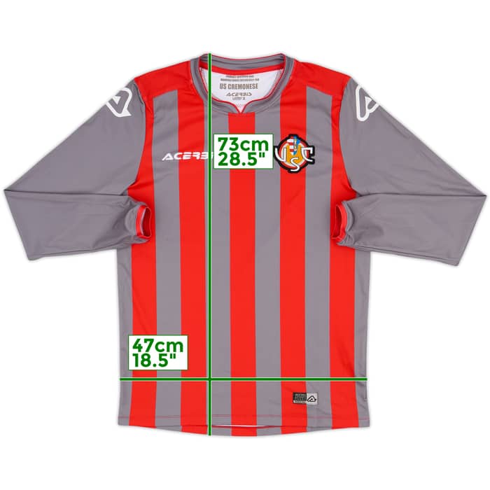 2019-20 Cremonese Home L/S Shirt - 9/10 - (M)