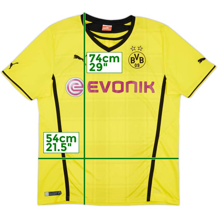 2013-14 Borussia Dortmund Home Shirt - 7/10 - (L)