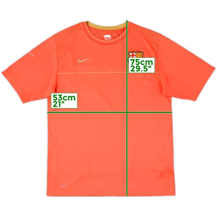 2008-09 Barcelona Nike Training Shirt - 7/10 - (L)