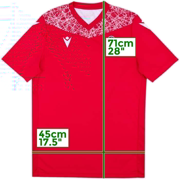 2020-21 Bologna Player Issue Macron Training Shirt #35 - 10/10 - (XL)