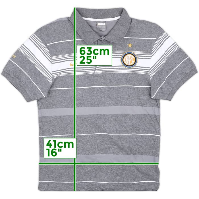 2009-10 Inter Milan Nike Polo Shirt - 9/10 - (M)