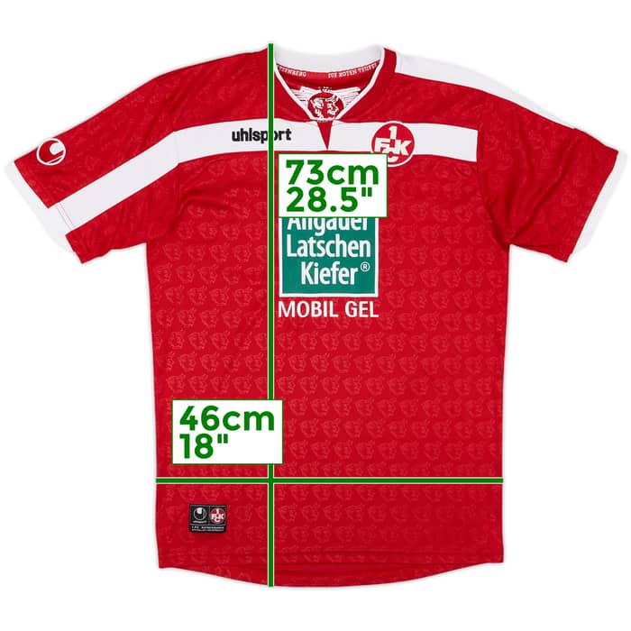 2013-14 Kaiserslautern Home Shirt - 7/10 - (S)