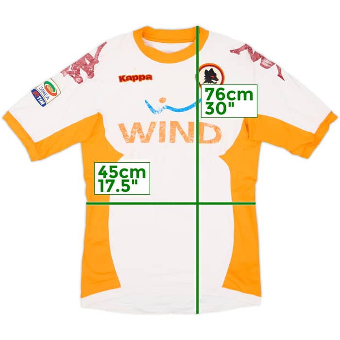 2010-11 Roma Away Shirt - 4/10 - (M)