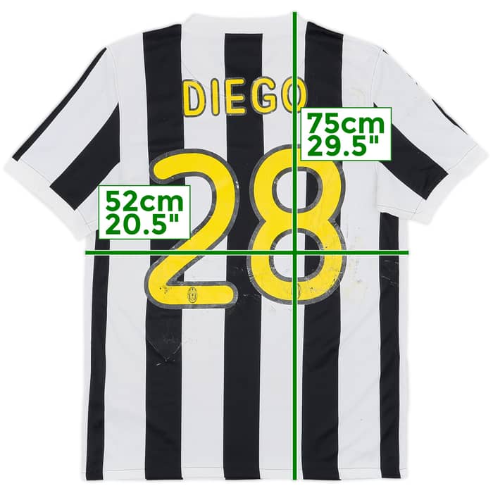 2009-10 Juventus Home Shirt Diego #28 - 4/10 - (S)
