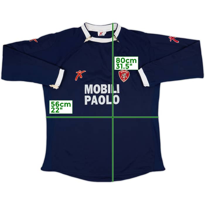 2004-05 Perugia Third L/S Shirt - 4/10 - (XL)