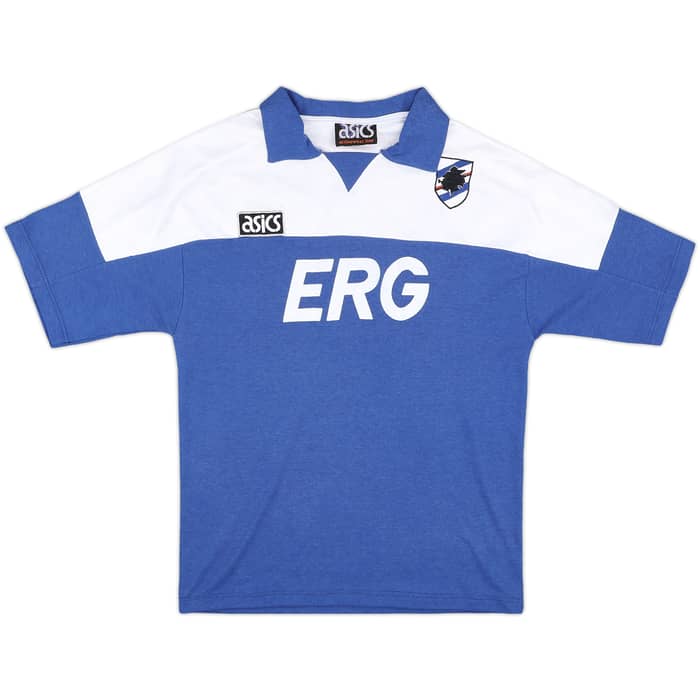 1992-94 Sampdoria Asics Training Shirt - 8/10 - (M)