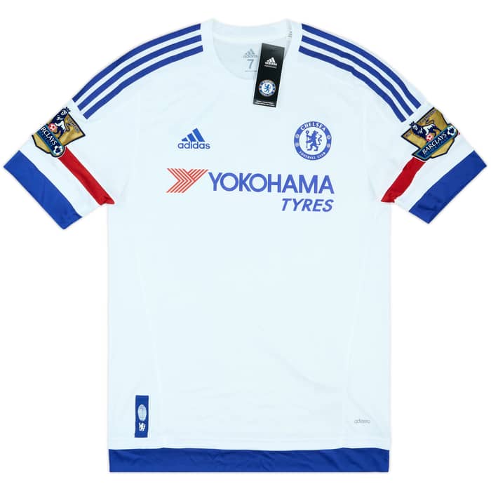 2015-16 Chelsea Player Issue Signed Away Shirt Azpilicueta #28
