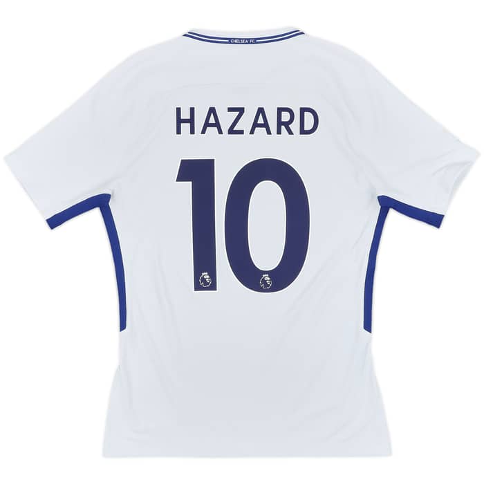 2017-18 Chelsea Player Issue Away Shirt Hazard #10 - 10/10 - (M)