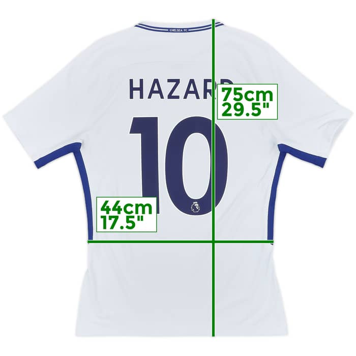 2017-18 Chelsea Player Issue Away Shirt Hazard #10 - 10/10 - (M)