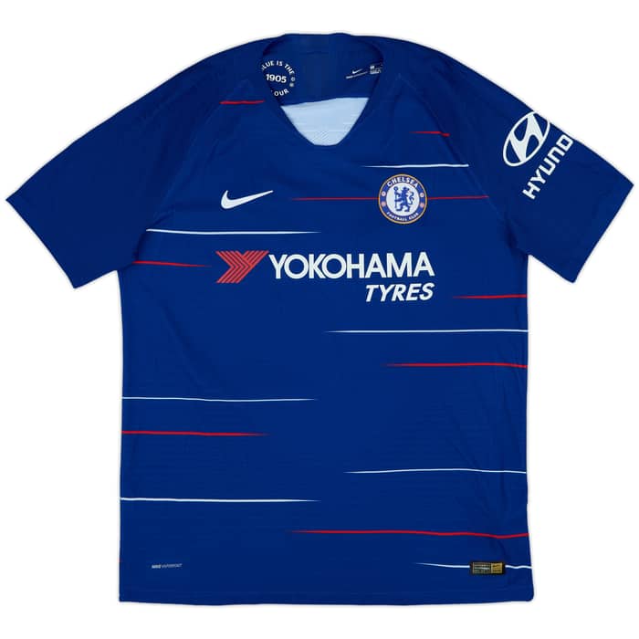 2018-19 Chelsea Authentic Home Shirt Willian #22 - 10/10 - (L)