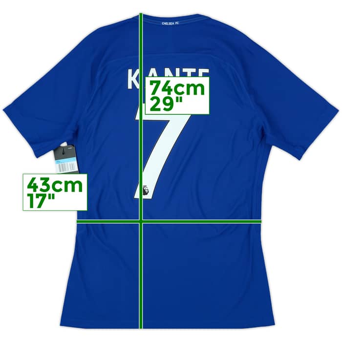 2017-18 Chelsea Player Issue Home Shirt Kante #7 (M)