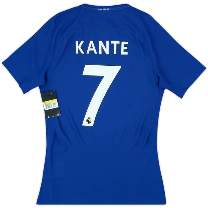 2017-18 Chelsea Player Issue Home Shirt Kante #7 (S)