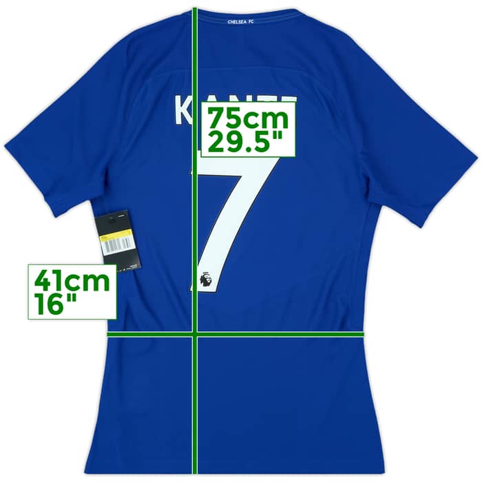 2017-18 Chelsea Player Issue Home Shirt Kante #7 (S)