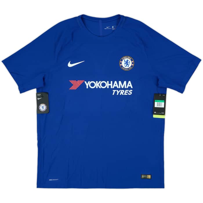 2017-18 Chelsea Player Issue Home Shirt Willian #22 (XL)