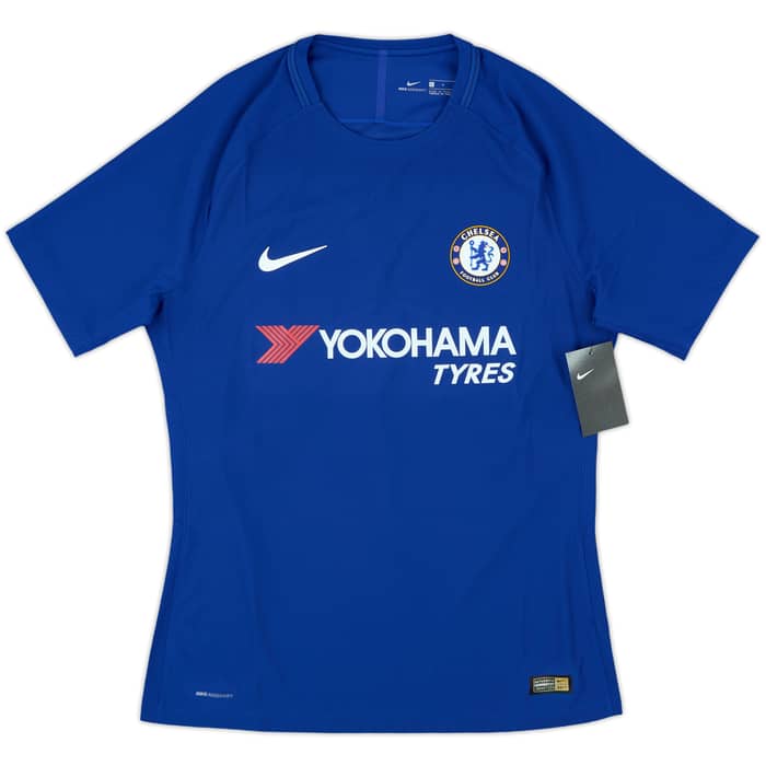 2017-18 Chelsea Player Issue Home Shirt Willian #22 (L)
