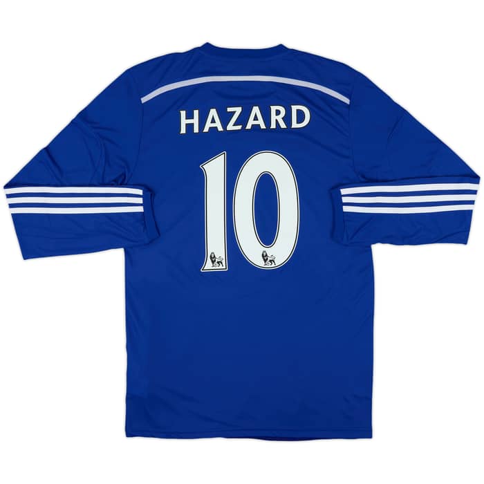 2014-15 Chelsea Home L/S Shirt Hazard #10 (L)