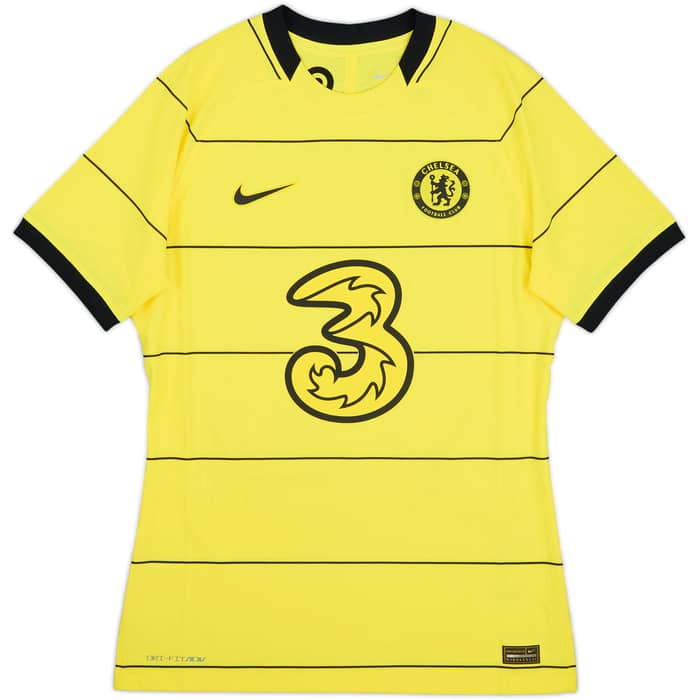 2021-22 Chelsea Authentic Away Shirt T.Silva #6 - 10/10 - (M)