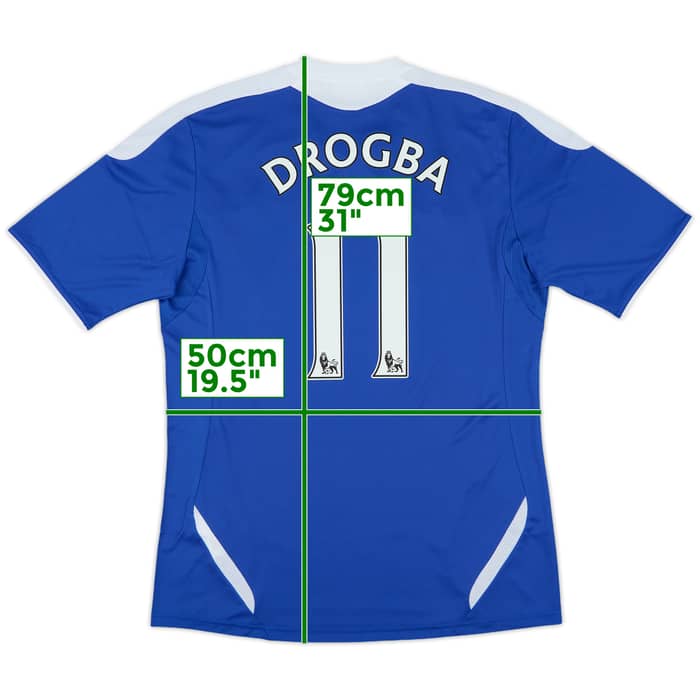 2011-12 Chelsea Home Shirt Drogba #11 - 10/10 - (M/L)