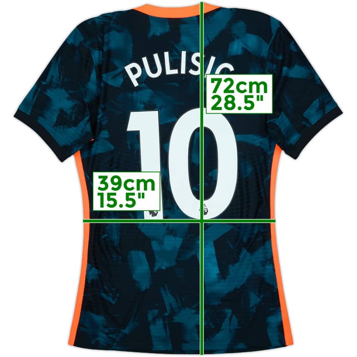 2021-22 Chelsea Player Issue Third Shirt Pulisic #10 - 10/10 - (S)