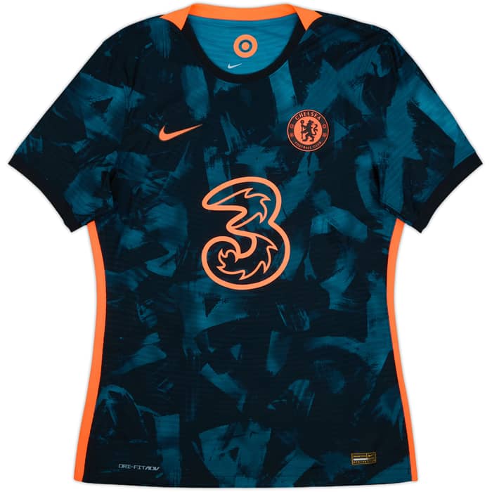2021-22 Chelsea Player Issue Third Shirt T.Silva #6 - 10/10 - (L)