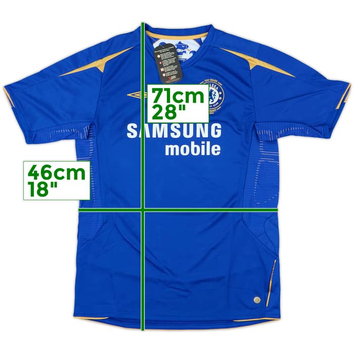 2005-06 Chelsea Centenary Home Shirt (XL.Boys)