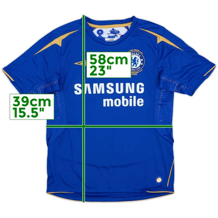 2005-06 Chelsea Centenary Home Shirt - 10/10 - (S.Boys)