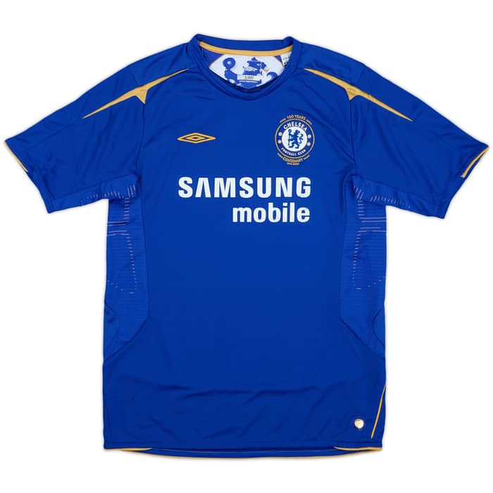 2005-06 Chelsea Centenary Home Shirt - 5/10 - (XL.Boys)