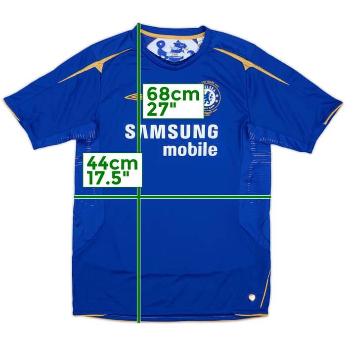 2005-06 Chelsea Centenary Home Shirt - 5/10 - (XL.Boys)