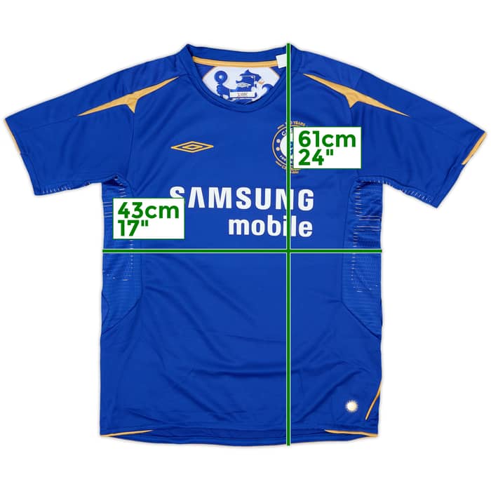 2005-06 Chelsea Centenary Home Shirt - 9/10 - (M.Boys)