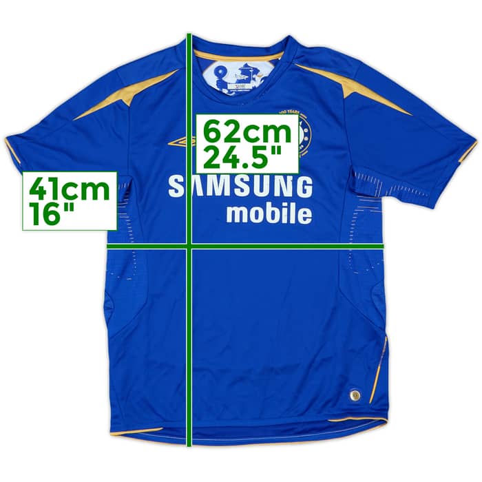 2005-06 Chelsea Centenary Home Shirt - 6/10 - (M.Boys)