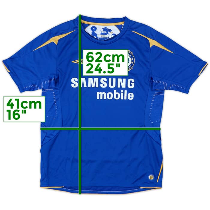 2005-06 Chelsea Centenary Home Shirt - 7/10 - (M.Boys)